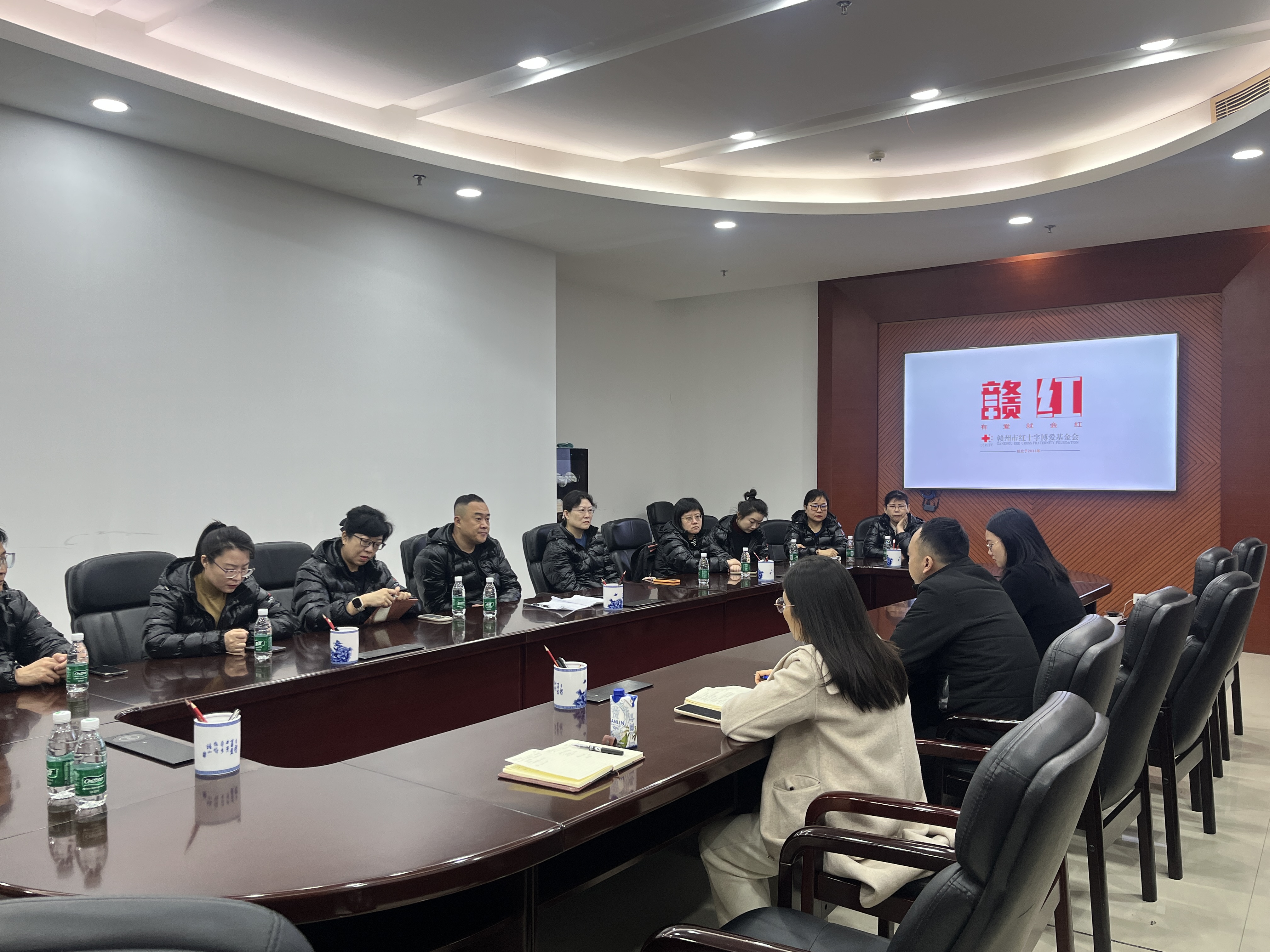 北京市红十字基金会来访基金会调研交流